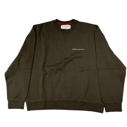 CHEVIGNON シェビニオン スウェット 丸首トレーナー 2410142kaki