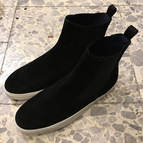STEFANO GAMBAステファノ　ガンバ サイドゴアブーツ スニーカー新作zx249nero