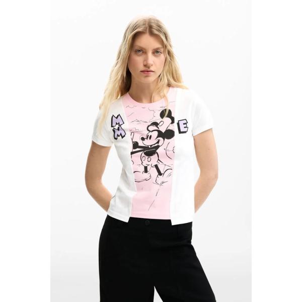 Desigual デシグァル プリントＴシャツ  ミッキー ディズニー新作26SWTK441000