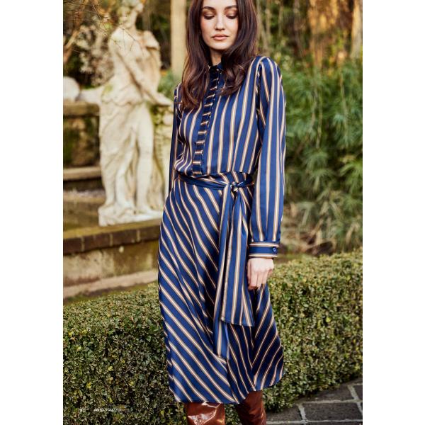 FLY GIRL フライガール  ストライプ ワンピース　ドレス 新作FG2510301