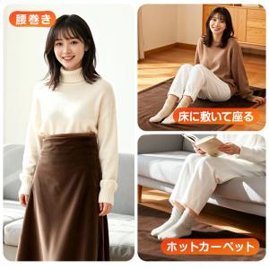 「クーポンで3,580円」電気毛布 掛け敷き ...の詳細画像4