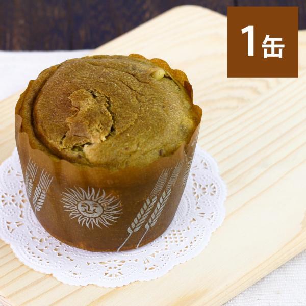 やさしい抹茶ぱん 単品 缶詰 パン カップ ケーキ 非常食 携帯食 防災