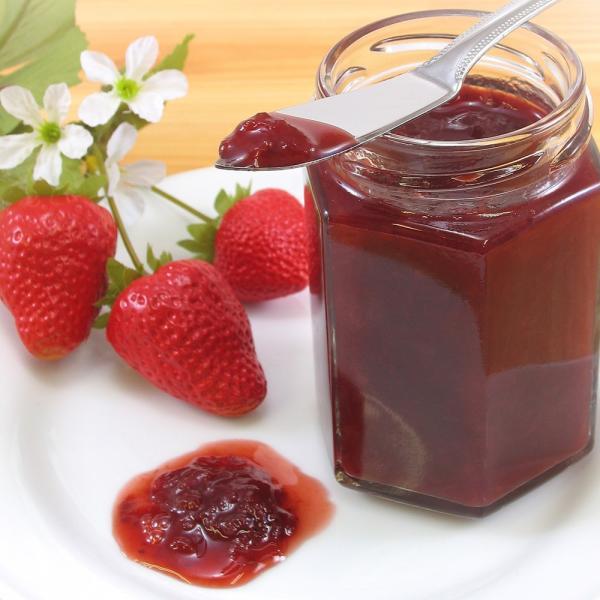 はちみつで作った果肉いっぱいのジャム 全3種 150g 無添加 無着色 苺 いちご ストロベリー ブ...
