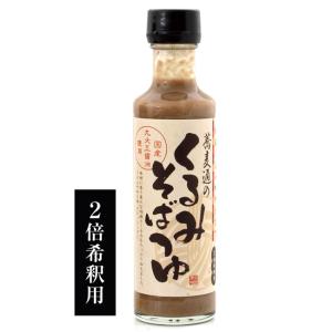 長野名物 蕎麦通のくるみそばつゆ めんつゆ 2...の詳細画像5