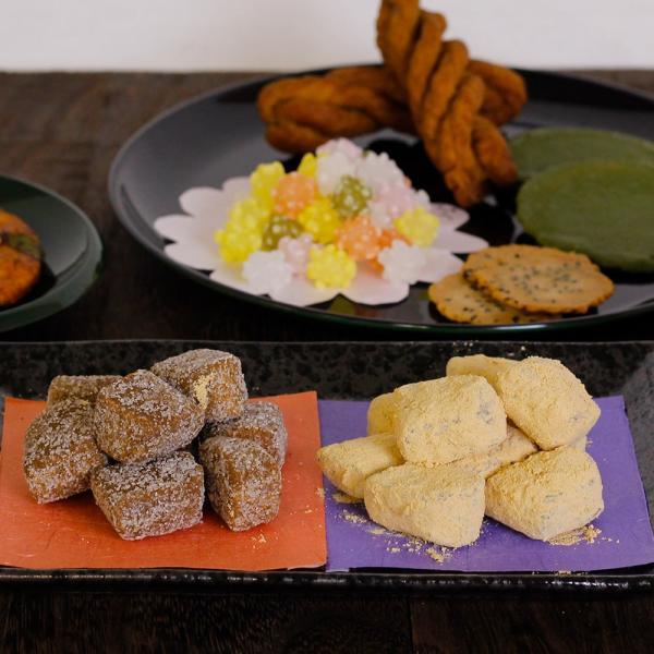 音羽屋 飛騨だがし詰合せ 彩 駄菓子 全7種入 げんこつ かりんとう 煎餅 せんべい 金平糖 こんぺ...