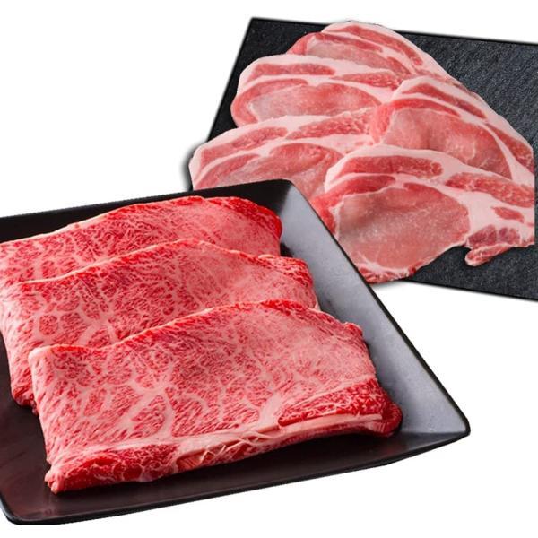 ギフト 飛騨 ブランド肉 食べ比べセット 小 約3~4人前 焼肉 飛騨牛肩ロース 納豆喰豚ロース 天...