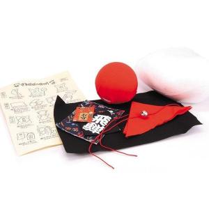 夏休み宿題 さるぼぼ 手作りキット 赤 完成サイズ15cm