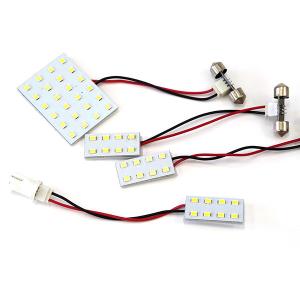 AZ製 XV　GT3/7 LED ルームランプ/室内灯 4点 48連 ホワイト (ネコポス送料無料)｜azzurri