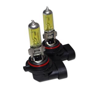 HB4/9006 ハロゲンバルブ イエロー/黄色 12V 2本セット 雨・霧・雪時の強い味方