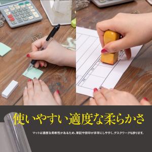 デスクマット 透明 クリアマット シート 下敷...の詳細画像4