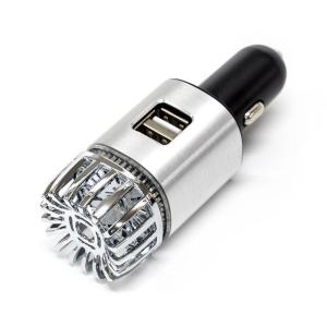 (AZ) 車用 空気清浄機 2in1 マイナスイオン ブルーライト