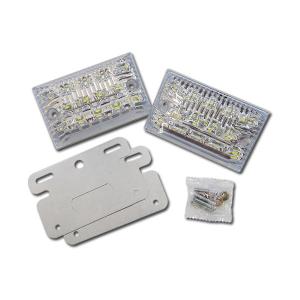 LEDサイドマーカー 角型タイプ 24V 21LED（14LED＋7LED）2個セット