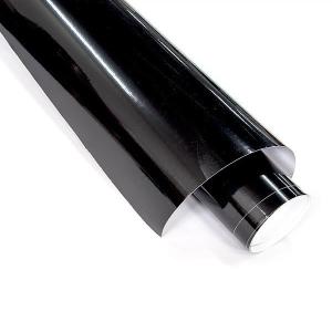 (AZ) カールーフフィルム ガラスルーフ ルーフブラック ラッピングシート パノラマルーフ 艶あり ブラック/黒 1.52m×1ｍ