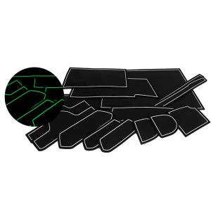 ラバーマット ウェイク LA700S/710Sドア ポケット マット/シート