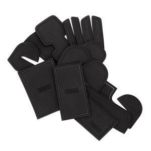 (AZ)  スイフトスポーツ ドア ポケット マット/シート 滑り止め (新型ラバーマット)　ブラック　13P 車種専用設計 ネコポス送料無料 アズーリ