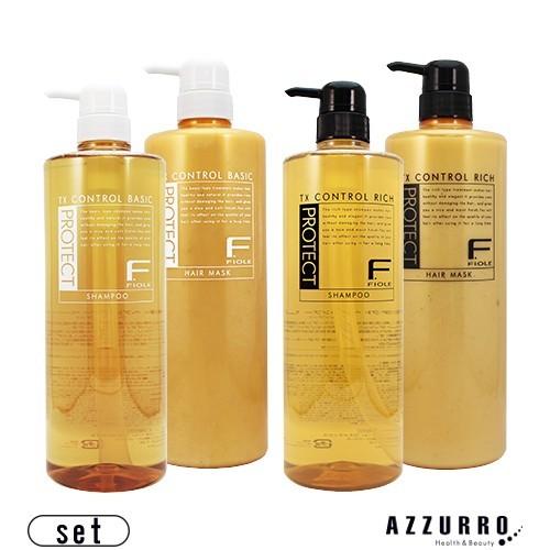 フィヨーレ Fプロテクト ヘアシャンプー 1000ml ヘアトリートメント 1000g ポンプ 合計...