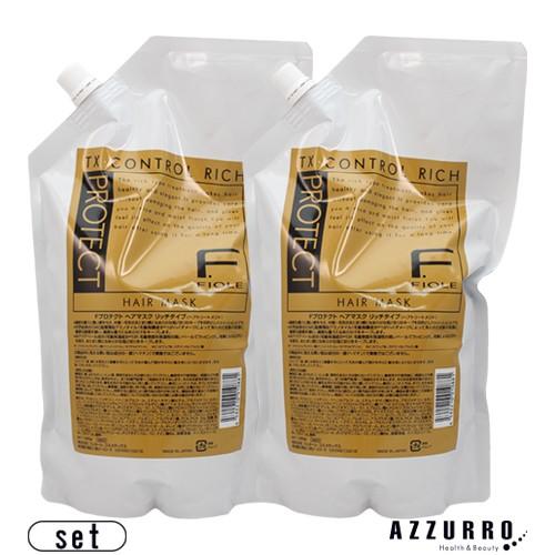 フィヨーレ Fプロテクト ヘアマスク リッチ 1000g 詰め替え 合計2点セット 【宅急便対応】