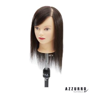 美容師国家試験課題カットウィッグ練習用 ブロッキングガイド付