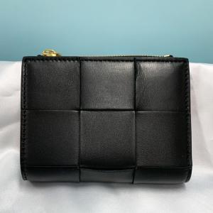 【BONUS STORE+5％】ボッテガ ヴェネタ 定番人気 レザー財布 メンズ レディース ブラック BOTTEGA VENETA 訳あり742698VCQC4｜b-3