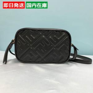 FENDI 並行輸入 フェンディ ポーチ ブラウンFFジャカードファブリック