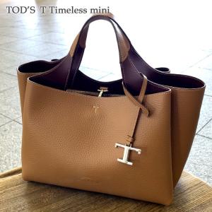 TOD'S（トッズ） TODS T TIMELESS Tote Bag Tタイムレス トートバッグ