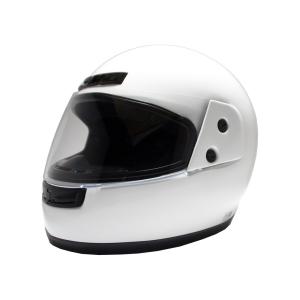 ヘルメット バイク用 フルフェイスヘルメット ホワイト BB100 シールド