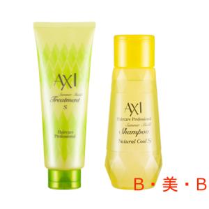 クオレ  AXI サマー ナチュラルクールシャンプーS 250ｍｌ/サマートリートメントS 200ｇ...