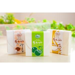 はちみつ屋さんの生キャラメル［アーモンド・かぼす・カフェオレの３種セット］