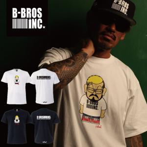 BUSH グラフィック Tシャツ ホワイト BUSH BROS DESIGN(ブッシュブロスデザイン) 半袖Tシャツ 雑用係デス