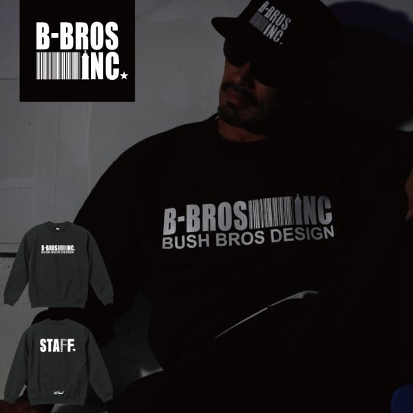 BUSH BROS DESIGN(ブッシュブロスデザイン) トレーナー OFFICIAL STAFF...