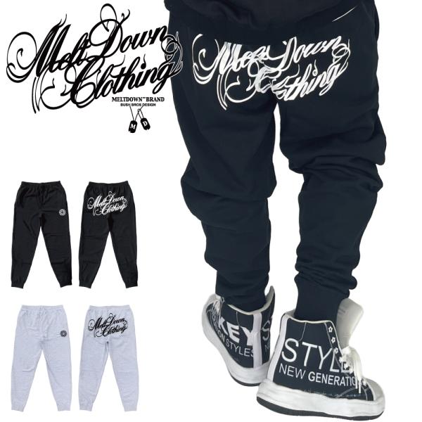 MELTDOWN(メルトダウン) スウェットパンツ SCRIPT SWEAT PANTS(MD-SW...