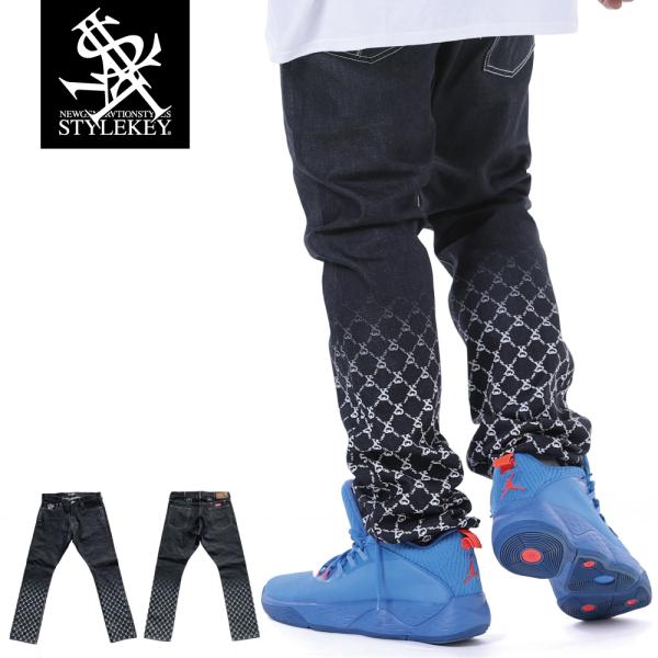 STYLEKEY スタイルキー デニムパンツ EROSION SLIM DENIM PANTS(SK...