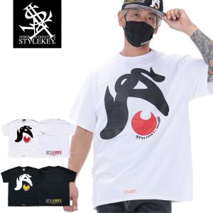 【アウトレット】STYLEKEY スタイルキー 半袖Tシャツ DRAGON SPIRAL S/S TEE(SK22SP-SS09) ストリート ファッション ヒップホップ レゲエ B系 ロゴ｜b-bros