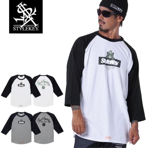【SALE 50%OFF】STYLEKEY スタイルキー ラグラン7分袖Tシャツ DORA-CHAN...