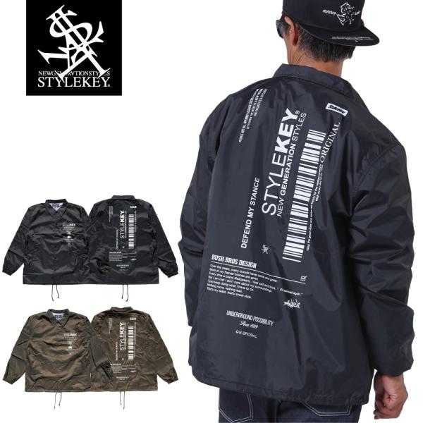 STYLEKEY(スタイルキー) コーチジャケット RECEIPT COACH JACKET(SK2...