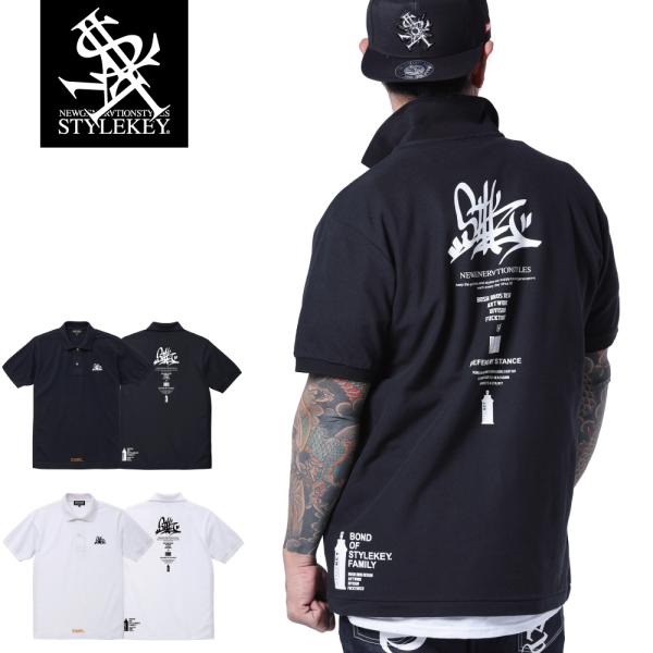 STYLEKEY スタイルキー ポロシャツ I'M STREET 鹿の子 S/S POLO(SK24...