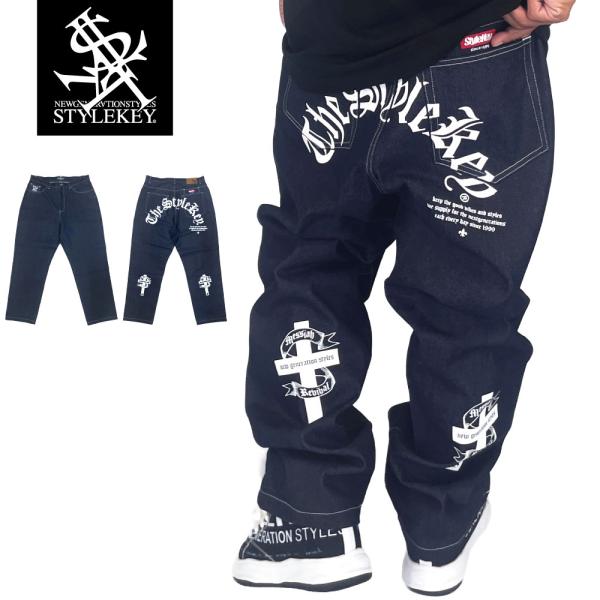 STYLEKEY スタイルキー バギーデニムパンツ HOLINESS BAGGY DENIM PAN...