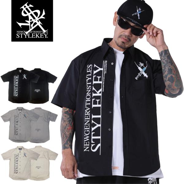 【SALE 50%OFF】STYLEKEY スタイルキー 半袖カラーシャツ PUMP S/S COL...