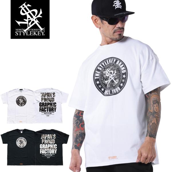 STYLEKEY スタイルキー 半袖Tシャツ GRAPHIC FACTORY S/S TEE(SK2...