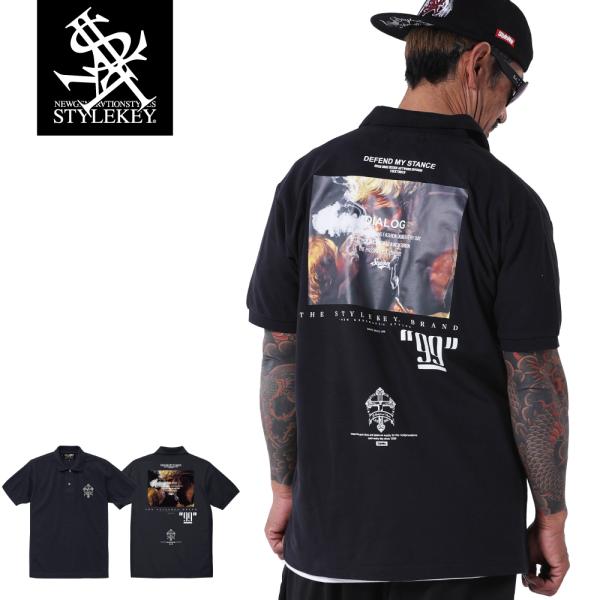 STYLEKEY スタイルキー ポロシャツ DIALOG 鹿の子 S/S POLO(SK25SU-P...