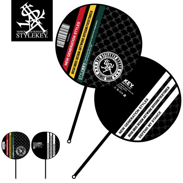 STYLEKEY スタイルキー うちわ MEMBER'S CARD ROUND FAN(SK99AL...