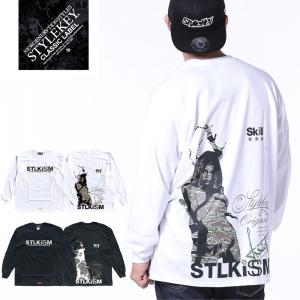 STYLEKEY CLASSIC LABEL(スタイルキー クラシック・レーベル) 長袖Tシャツ STLKISM L/S TEE(SK99CL-LS24) ロンT ストリート ヒップホップ 大きいサイズ｜b-bros