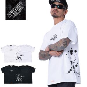 STYLEKEY CLASSIC LABEL スタイルキー クラシック・レーベル 半袖Tシャツ WRITING S/S TEE(SK99CL-SS35) ストリート系 B系 HIPHOP タギング 大きいサイズ｜b-bros