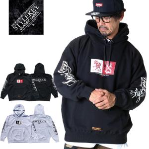 STYLEKEY CLASSIC LABEL(スタイルキー クラシック・レーベル) スウェットパーカー MAVERICK HOOD SWEAT(SK99CL-SWH17) ストリート系 B系 バンド｜b-bros