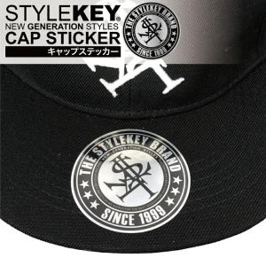 STYLEKEY スタイルキー キャップステッカー CAP STICKER(SK99ET-CPSK01) ストリート系 ヒップホップ B系 デカール シール ラベル