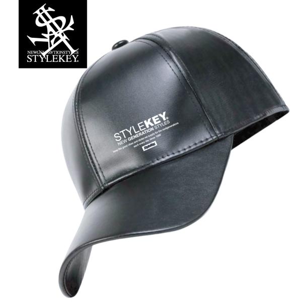STYLEKEY(スタイルキー) フェイクレザーキャップ FAUX LEATHER CAP(SK99...