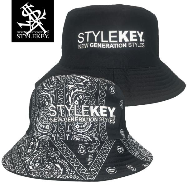 STYLEKEY(スタイルキー) リバーシブルバケットハット PAISLEY REVERSIBLE ...