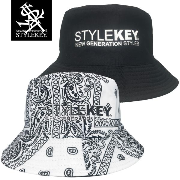 STYLEKEY(スタイルキー) リバーシブルバケットハット PAISLEY REVERSIBLE ...