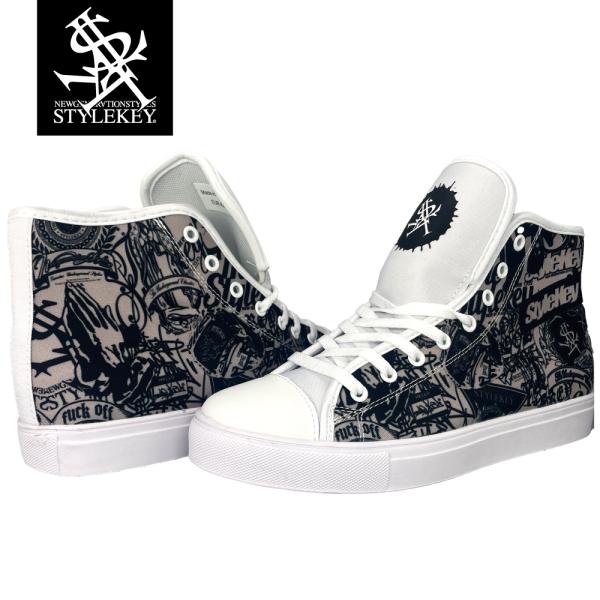 STYLEKEY (スタイルキー) スニーカー GRAPHISTORY MONO WALL HI (...