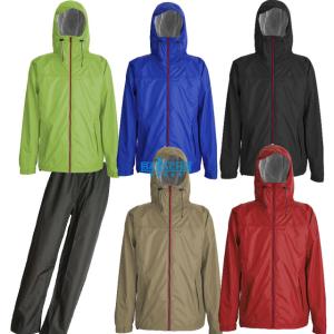 レインウェア 雨合羽 レインコート 作業着 上下 レディース